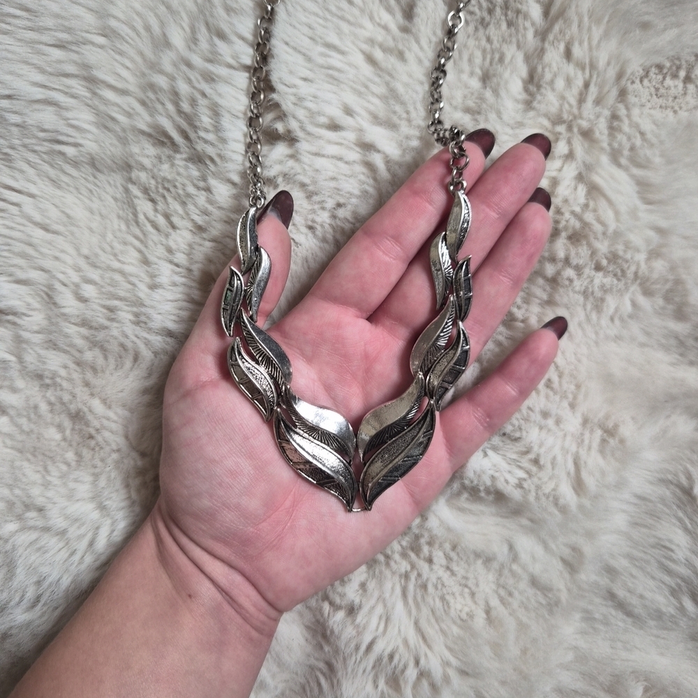 Elf Queen Necklace Silver Tone Fairycore Costume Jewelry Fashion Royal Fairycore